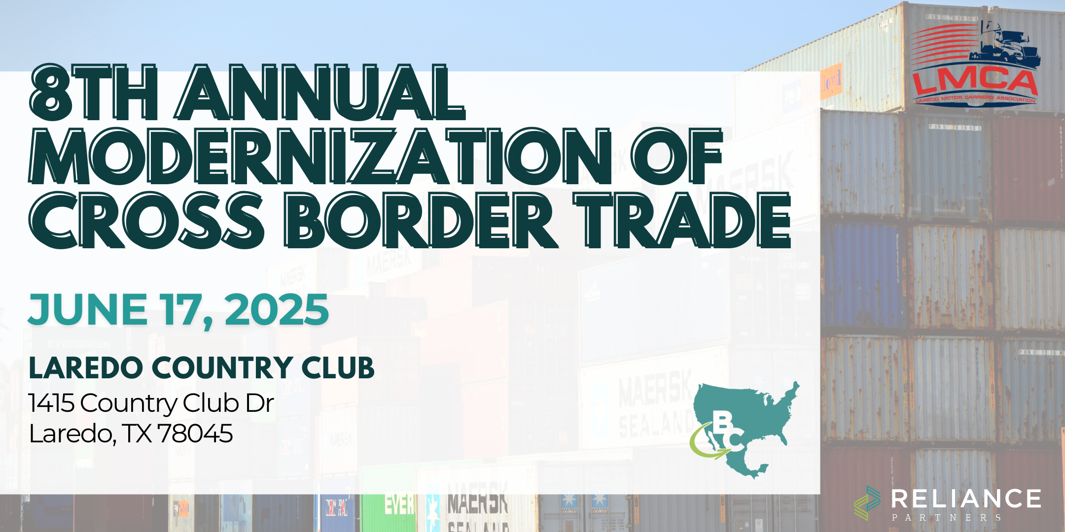 Modernization of Cross border trade logo and event title